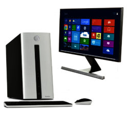 HP Pavilion 550-153na Desktop PC & Monitor Bundle
